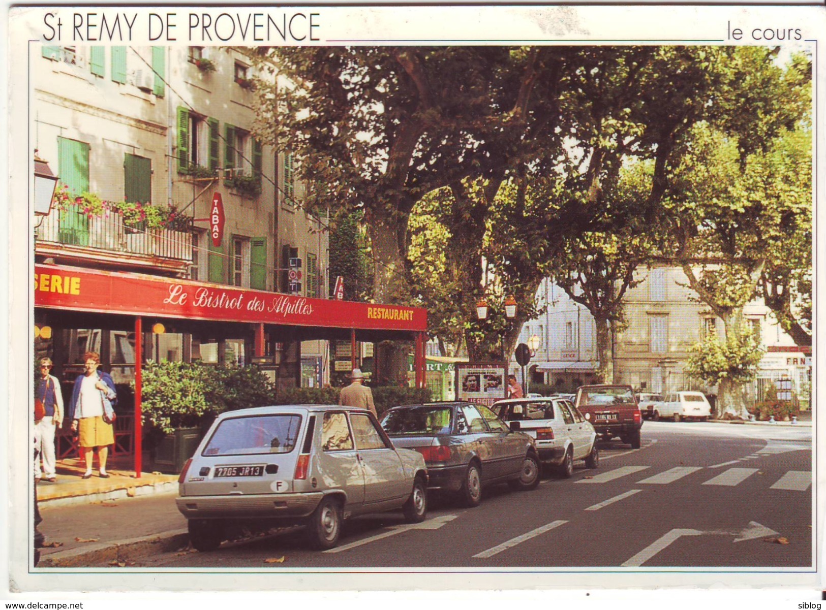 CPM/CPSM - SAINT REMY DE PROVENCE - Le Cours - Saint-Remy-de-Provence