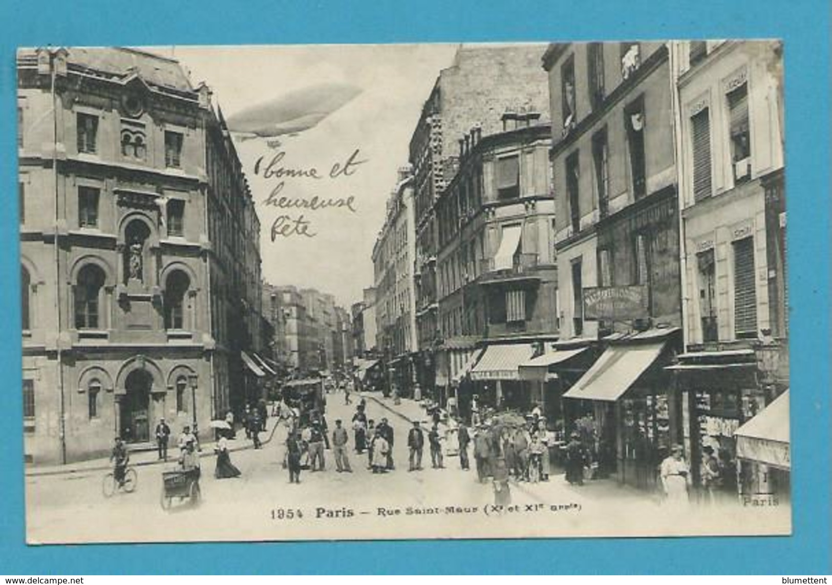 CPA 1954 - Rue Saint-Maur (Xème Et XIème Arrt.) Coll. FLEURY - Arrondissement: 10