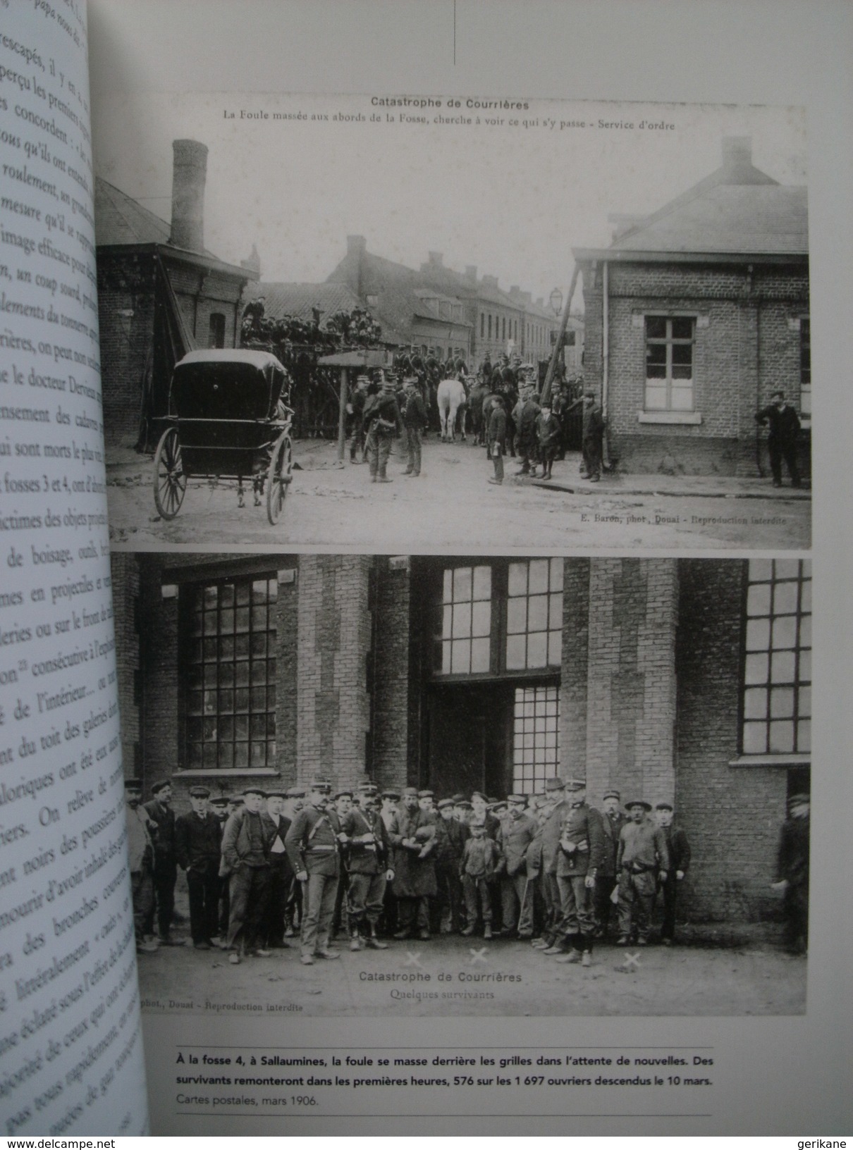 COURRIERES - Catastrophe Des Mines De Courrieres Sallaumines - Industrie Miniere Minerai Mine - Autres & Non Classés