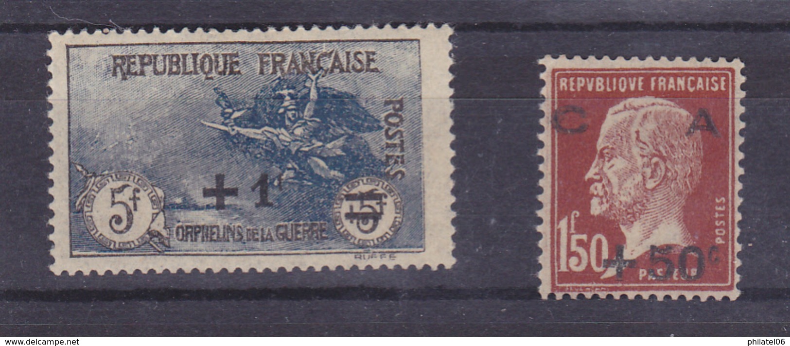 FRANCE 2 TIMBRES  MH*  COTE: 235 EUROS - Neufs