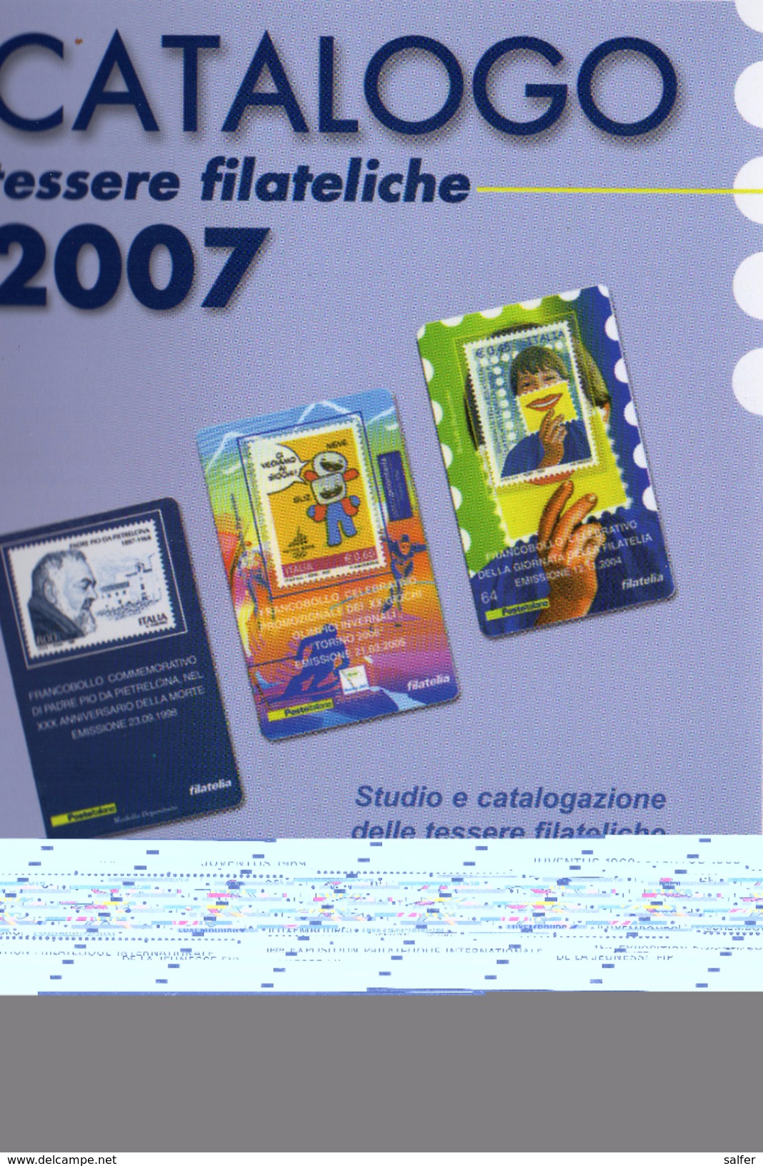 CATALOGO TESSERE FILATELICHE 2007 - Italië