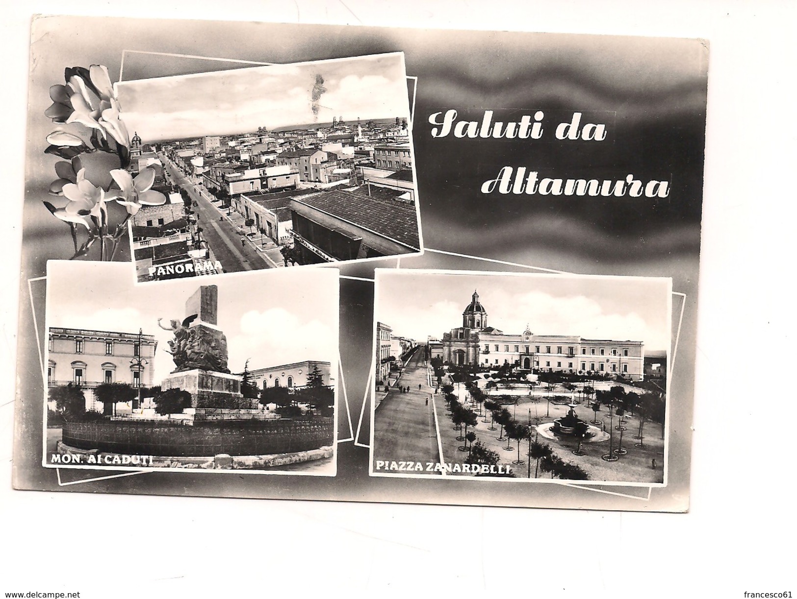$3-5243 Puglia ALTAMURA Bari 1966 Viaggiata - Altamura