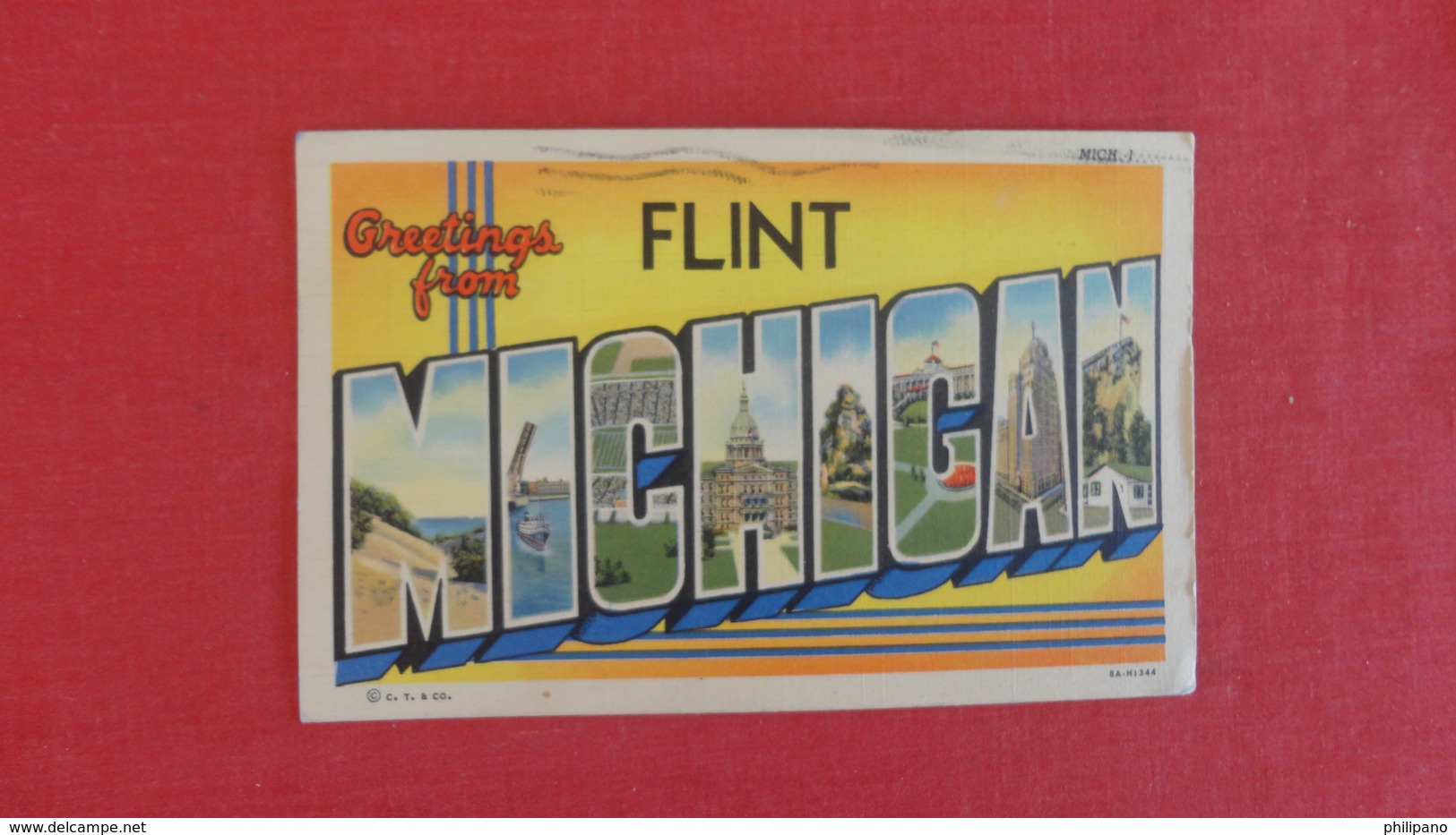 Greetings From Flint - Michigan > Flint     Ref 2577 - Flint