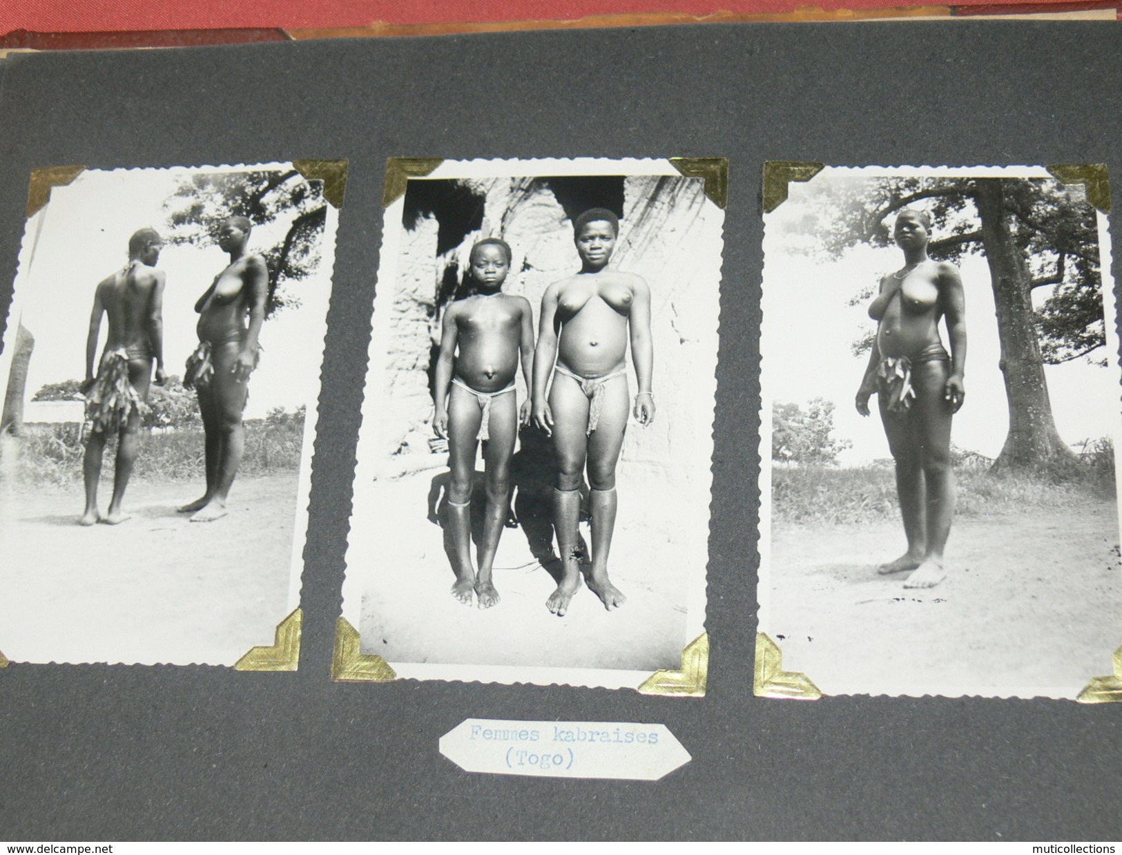 MAGNIFIQUE ALBUM 1948 A 1951 / AOF / TOGO / LOME / CONAKRY / ANEHO /  200 PHOTOS  ETHNIQUE / ADMINISTATION / EVENEMENT - Afrique