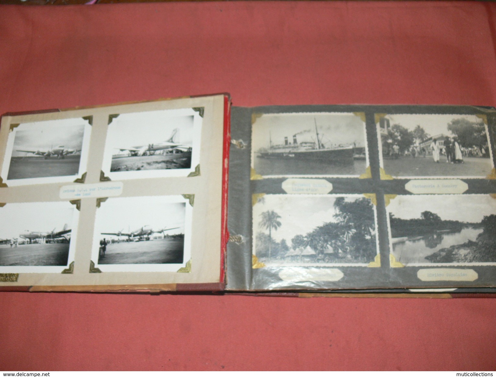 MAGNIFIQUE ALBUM 1948 A 1951 / AOF / TOGO / LOME / CONAKRY / ANEHO /  200 PHOTOS  ETHNIQUE / ADMINISTATION / EVENEMENT