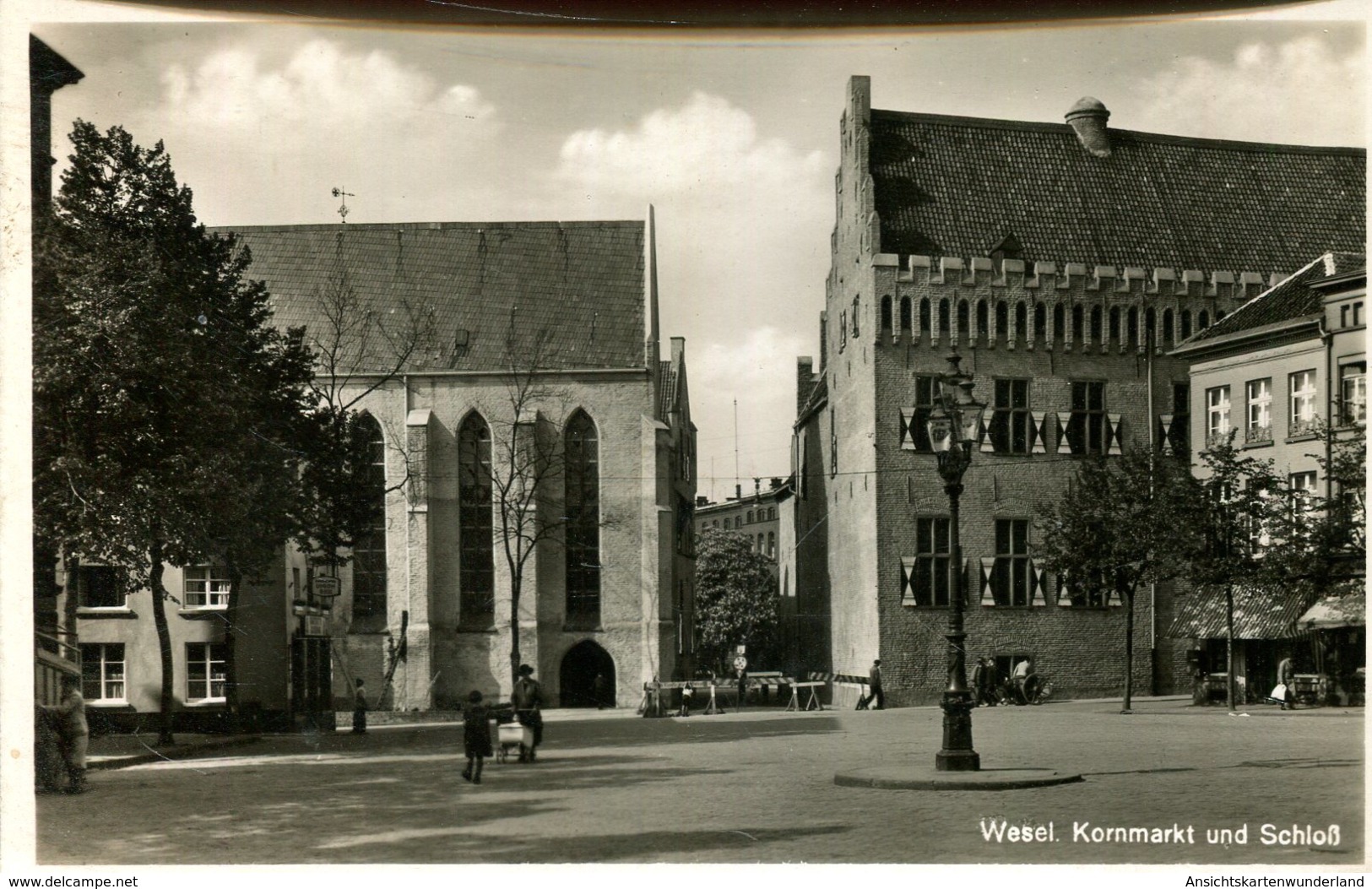 Wesel - Kornmarkt Und Schloss (000138) - Wesel