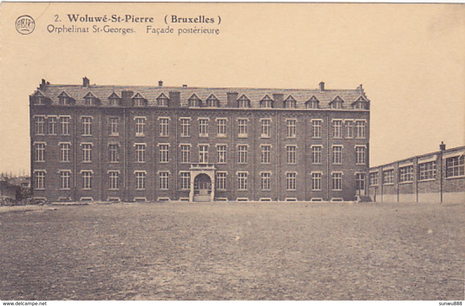 Woluwé-St-Pierre - Orphelinat St Georges - Façade Postérieure - St-Pieters-Woluwe - Woluwe-St-Pierre