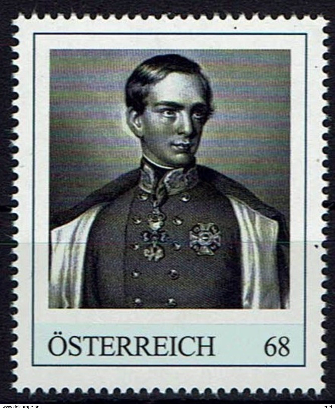 Österreich Austria 2016 - Kaiser Franz Joseph - Der Junge Mann - Personalisierte Briefmarken