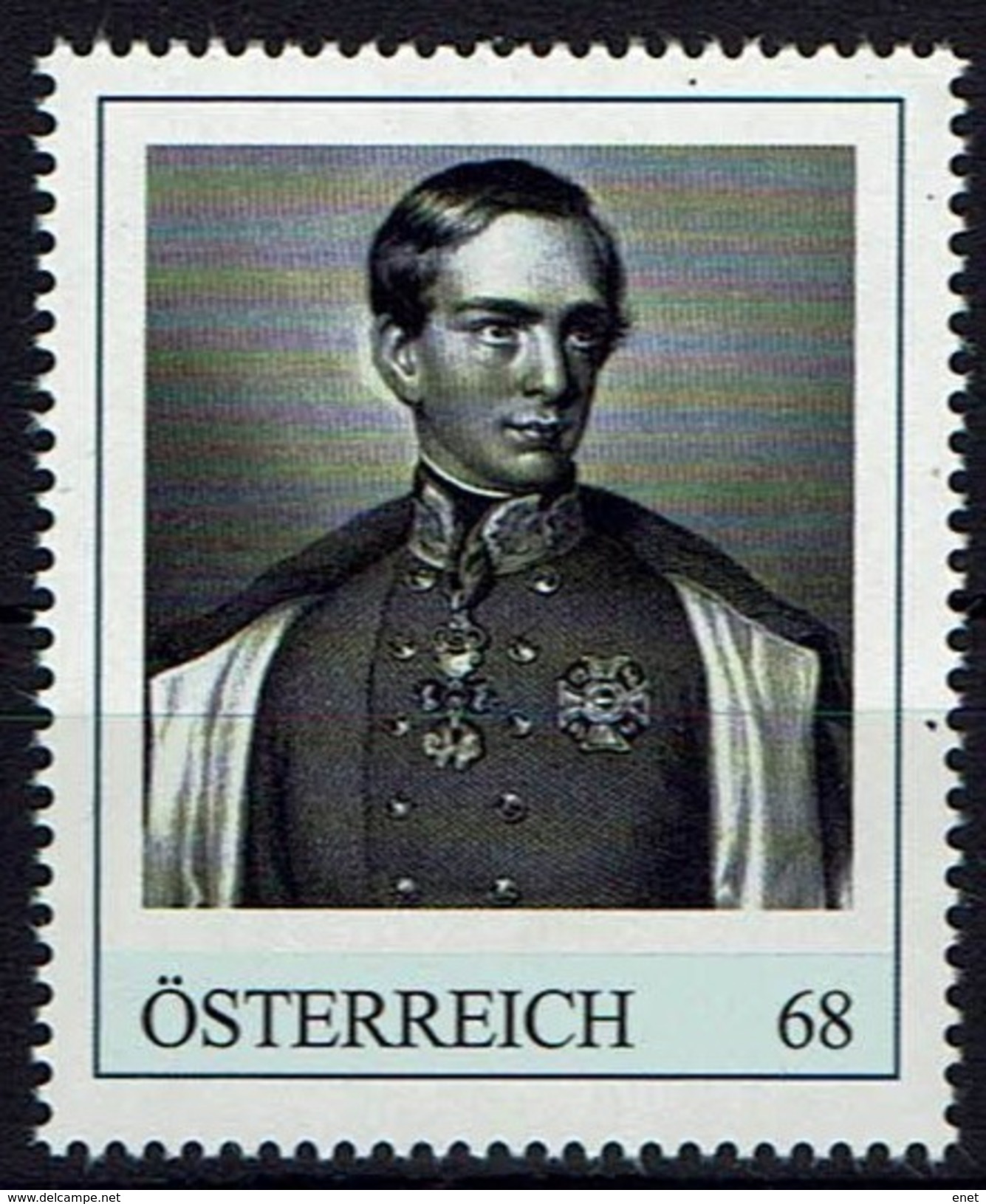 Österreich Austria 2016 - Kaiser Franz Joseph - Der Junge Mann - Timbres Personnalisés