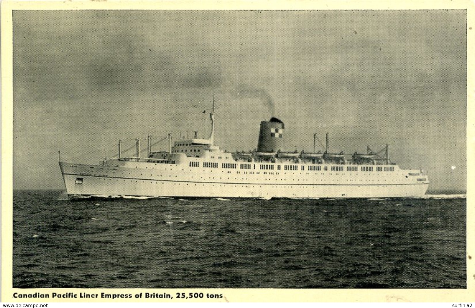 SHIPPING - CANADIAN PACIFIC EMPRESS OF BRITAIN - Dampfer