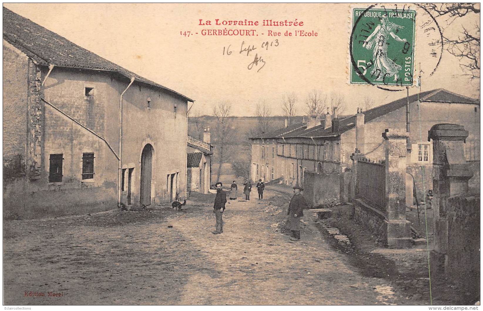 Gerbécourt         54      Rue De L'Ecole - Otros & Sin Clasificación