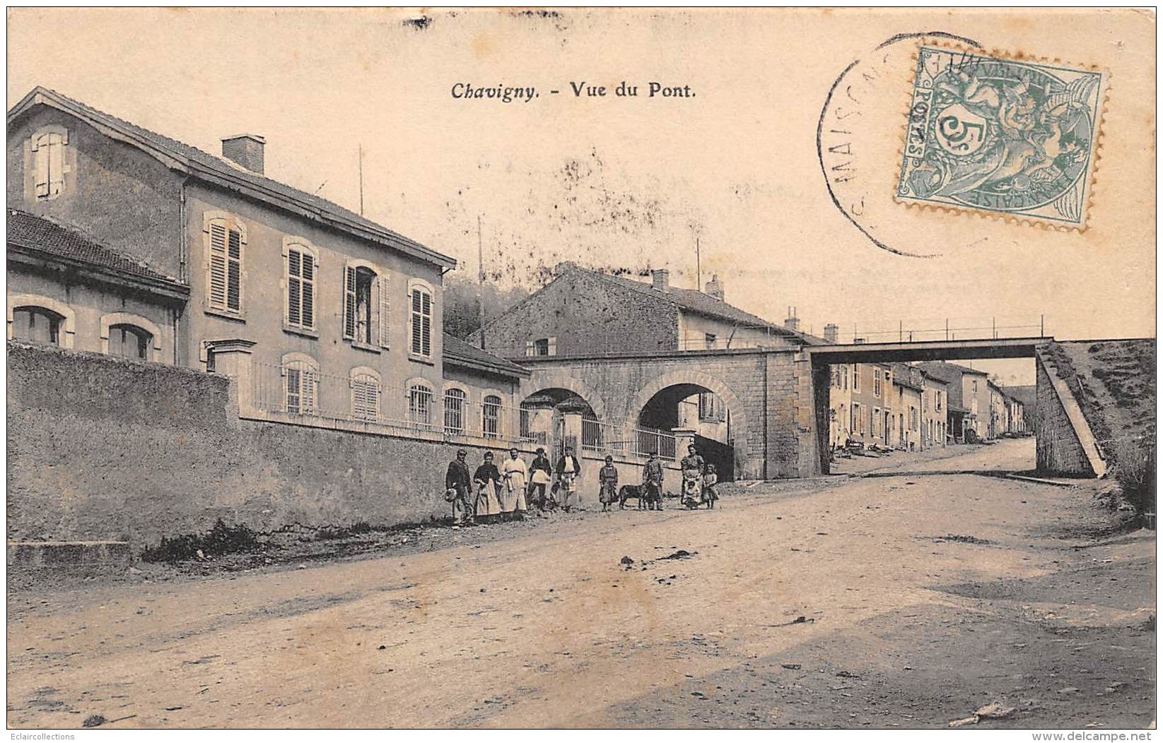 Chavigny        54       Vue Du Pont - Andere & Zonder Classificatie