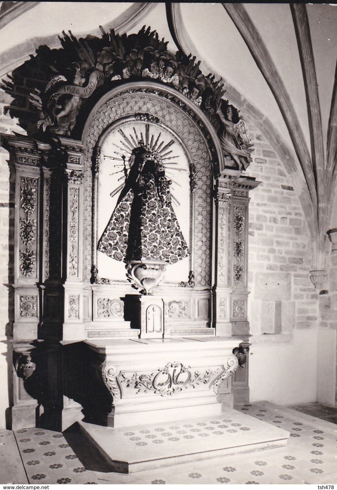 25-----RARE--PONTARLIER---église St-bénigne--chapelle De La Vierge Noire--( Photo STAINACRE Pontarlier )-voir 2 Scans - Pontarlier