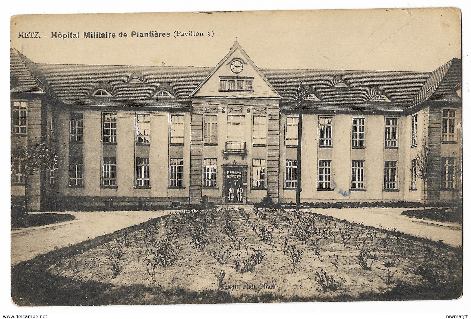 Metz L'hopital Militaire De Plantières (pavillon 1) Queuleu - Metz