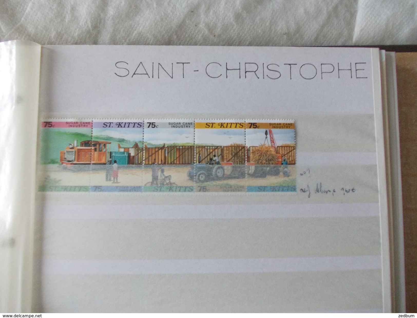 ALBUM 9 Collection De Timbres Avec Pour Thème Le Chemin De Fer Train De Tout Pays Valeur 510.20 &euro; - Colecciones (en álbumes)