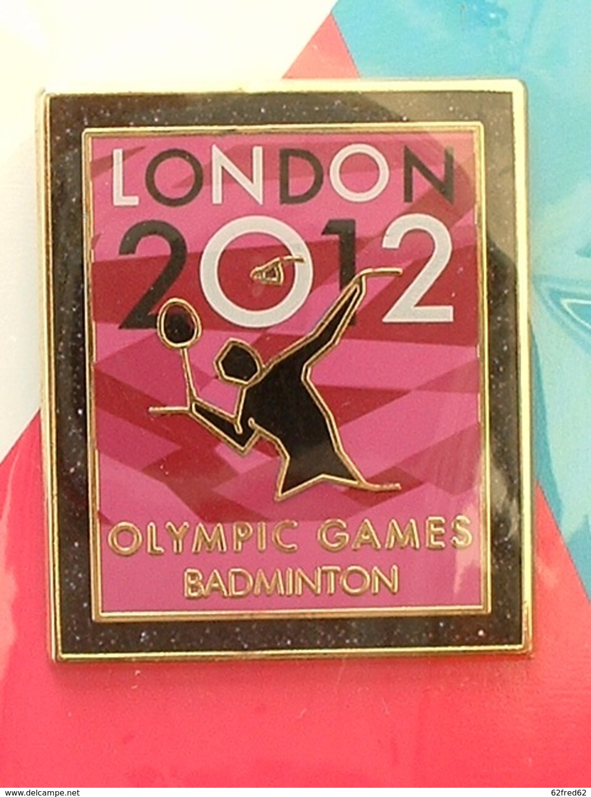 PIN'S BADMINTON - J.O LONDRES 2012 - NEUF SOUS EMBALLAGE - Badminton