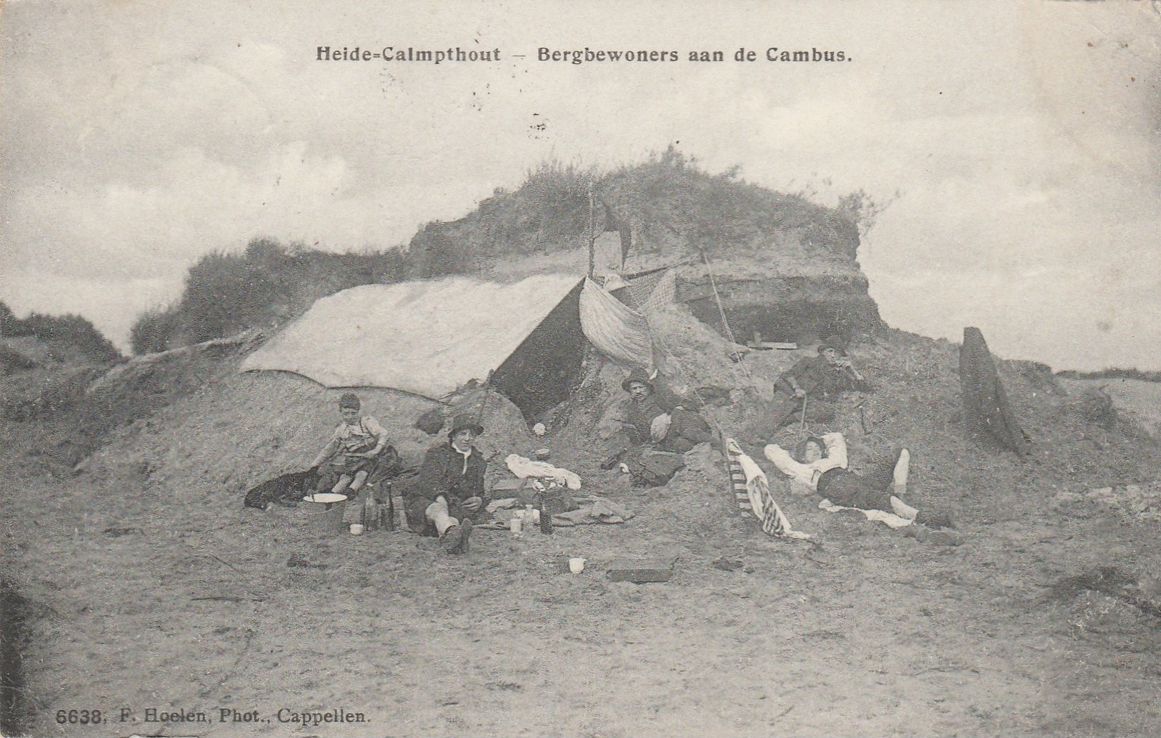 Heide-Calmpthout , Bergbewoners Aan De Cambus ,(F.Hoelen ,Cappellen ,6638 ) - Kalmthout