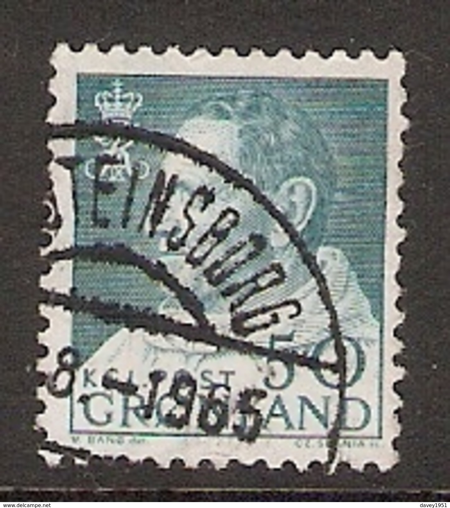 004016 Greenland 1964 50o FU - Used Stamps