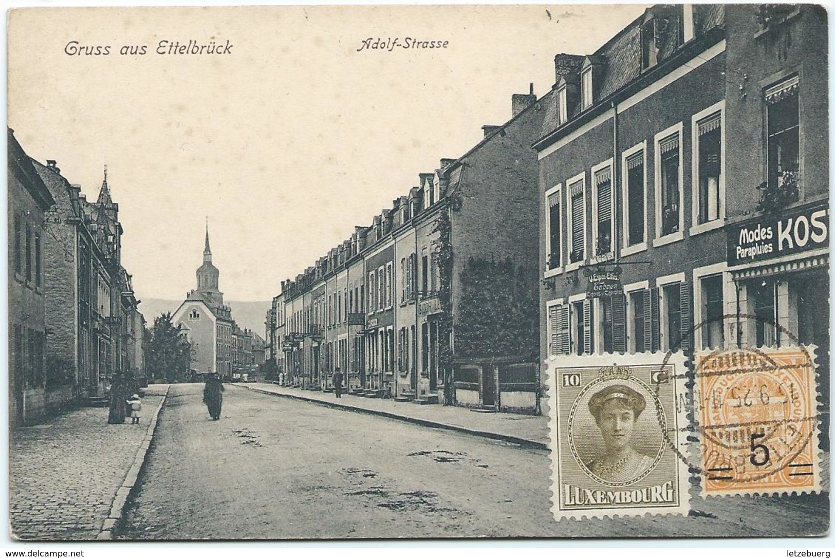 Ettelbrück (Ettelbréck) - Adolf-Strasse - Ettelbruck