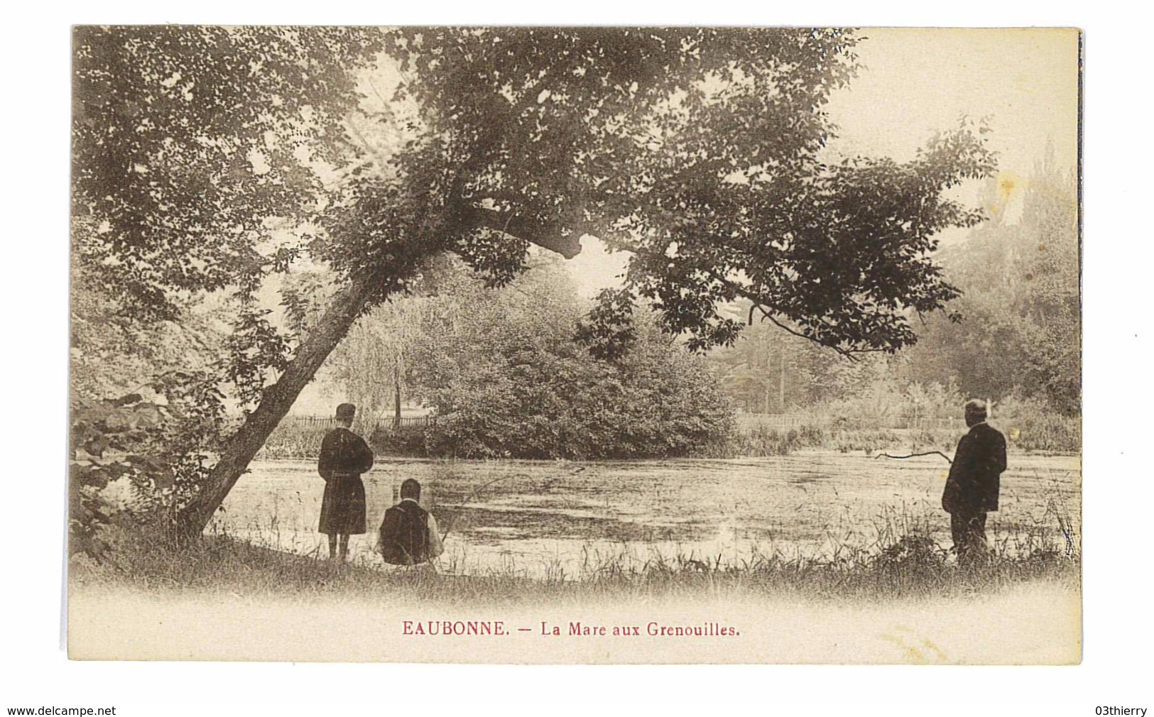 CPA 95 EAUBONNE LA MARE AUX GRENOUILLES - Ermont-Eaubonne