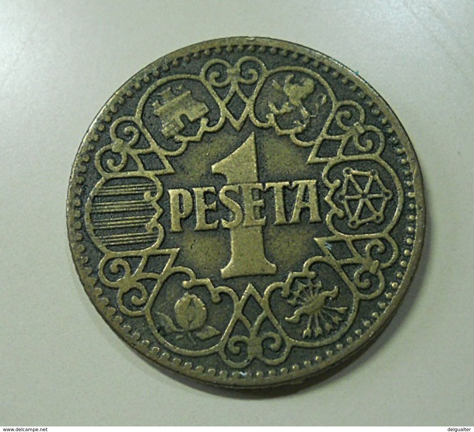 Spain 1 Peseta 1944 - 1 Peseta