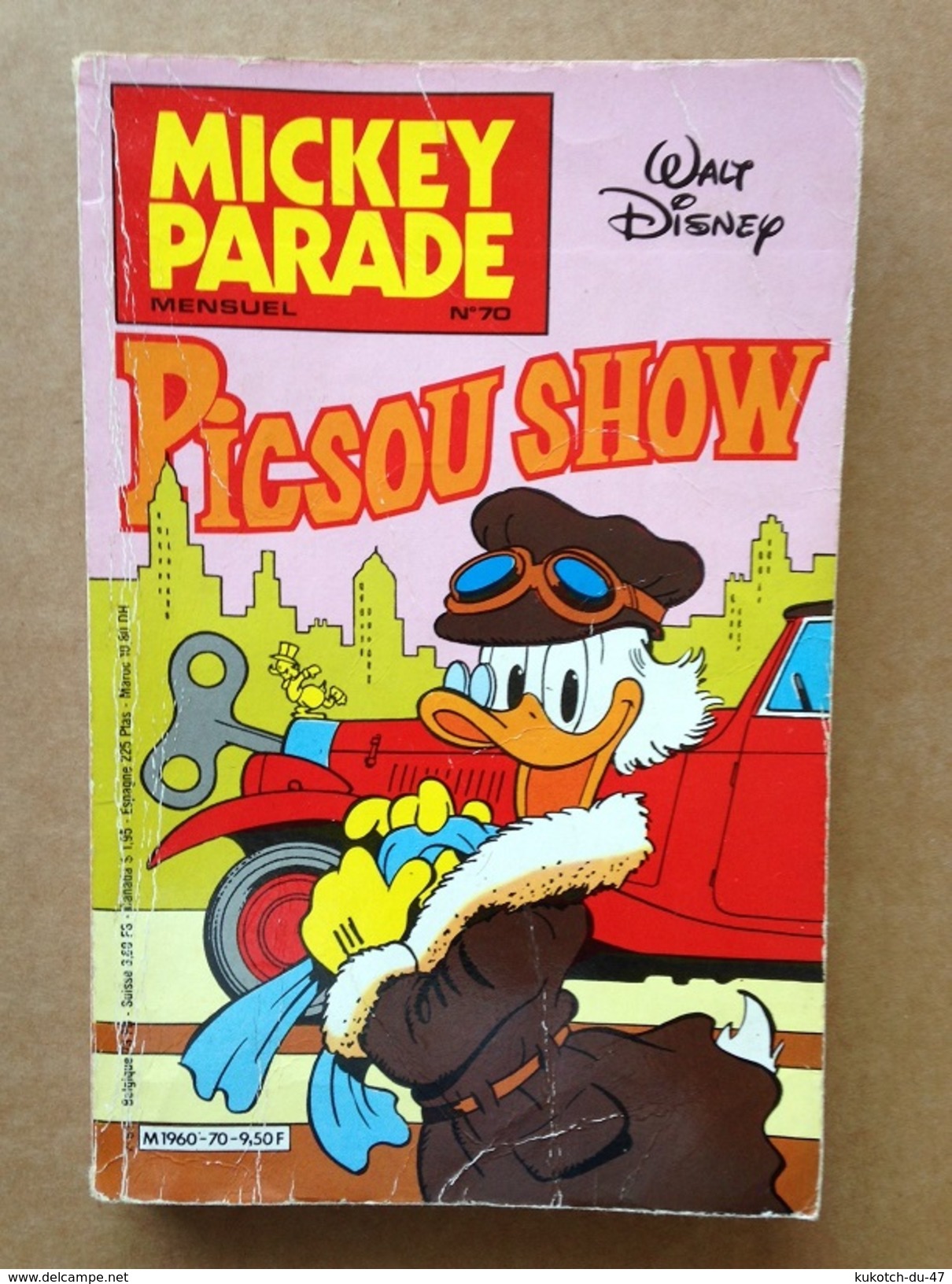 Disney - Mickey Parade - Année 1985 - N°70 - Mickey Parade