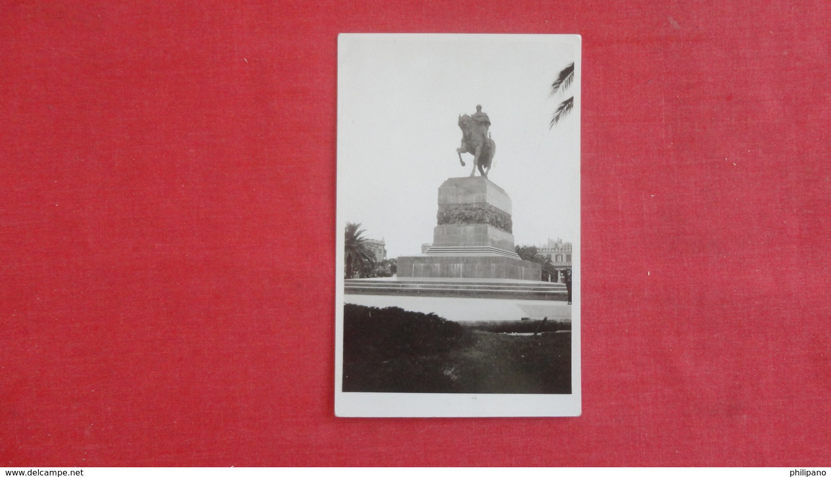 RPPC Statue Of Artigas, Montevideo, Uruguay  Ref 2578 - Uruguay