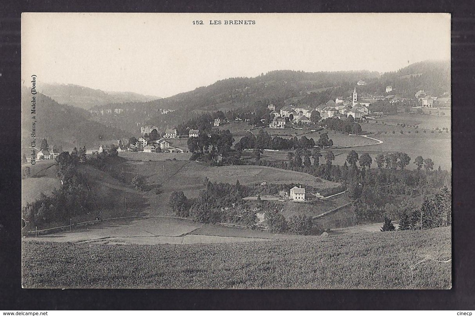 CPA SUISSE - LES BRENETS - Très Jolie Vue Générale Du Village - Les Brenets