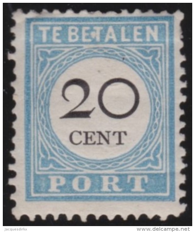 Nederland      .   NVPH    .     P  10   (IV)     .       *        .   Ongebruikt    .     /    .    Mint-hinged - Strafportzegels