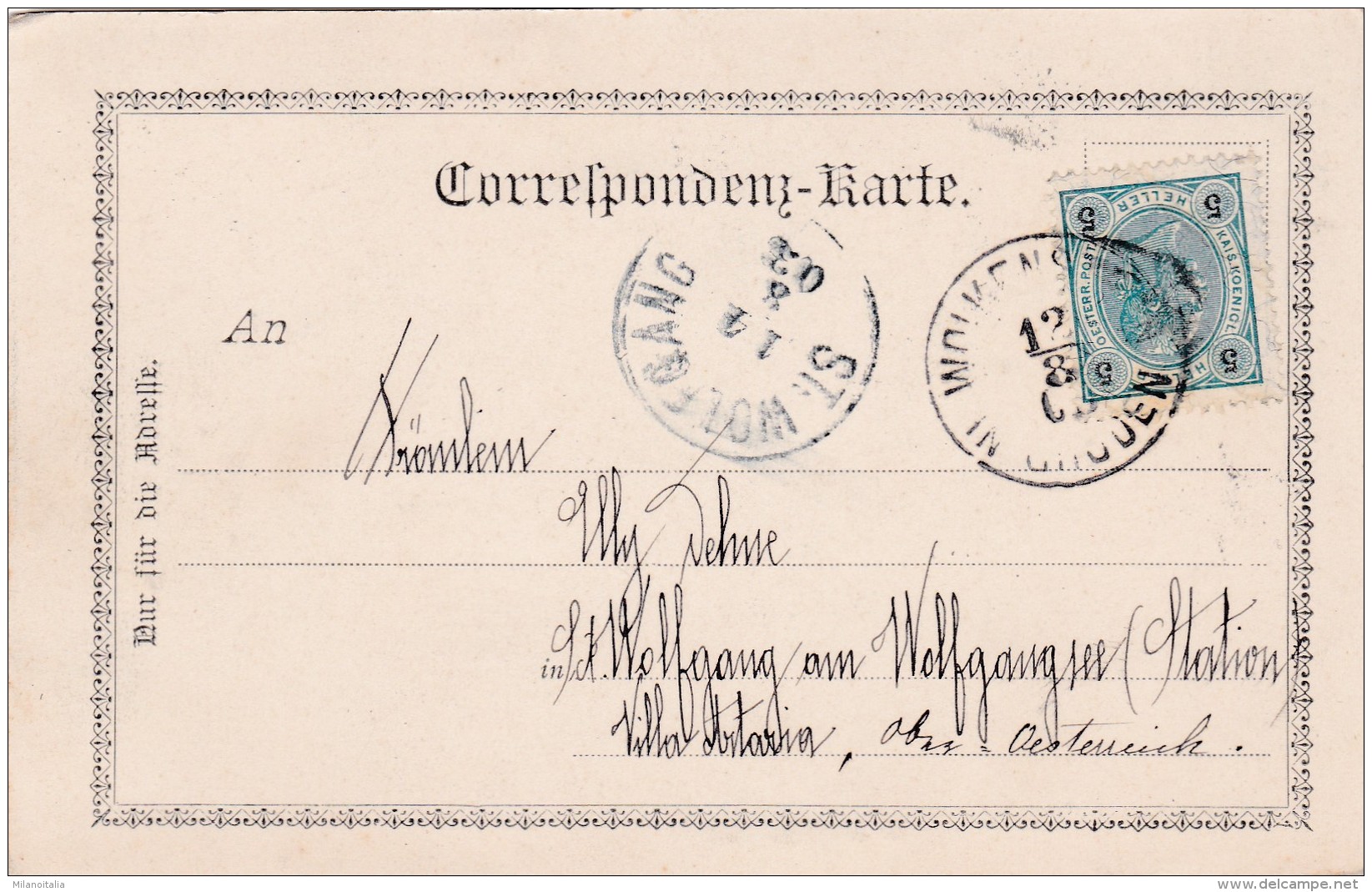 Groedenthal - Sellagruppe Mit Wolkenstein (553) * 12. 8. 1903 - Altri & Non Classificati