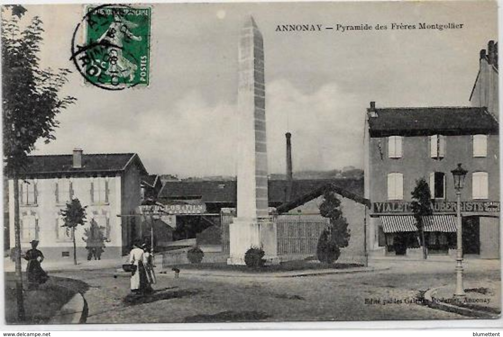 CPA Annonay  Ardèche Circulé - Le Cheylard