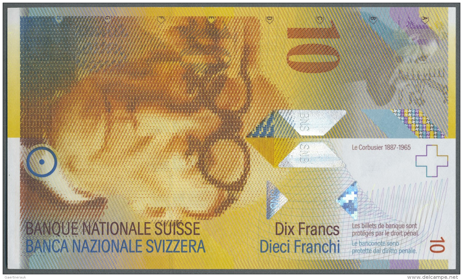 Switzerland / Schweiz: Set Of 2 Notes Containing 10 And 20 Franken ND(2003-08) P. 67, 69 In Condition: UNC. (2 Pcs) - Suisse