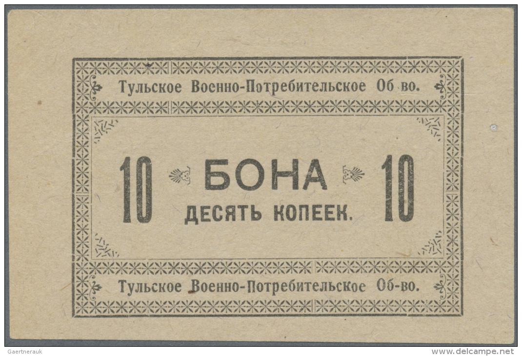 Russia / Russland: Tula City 10 Kopeks 192x In UNC Condition - Russie