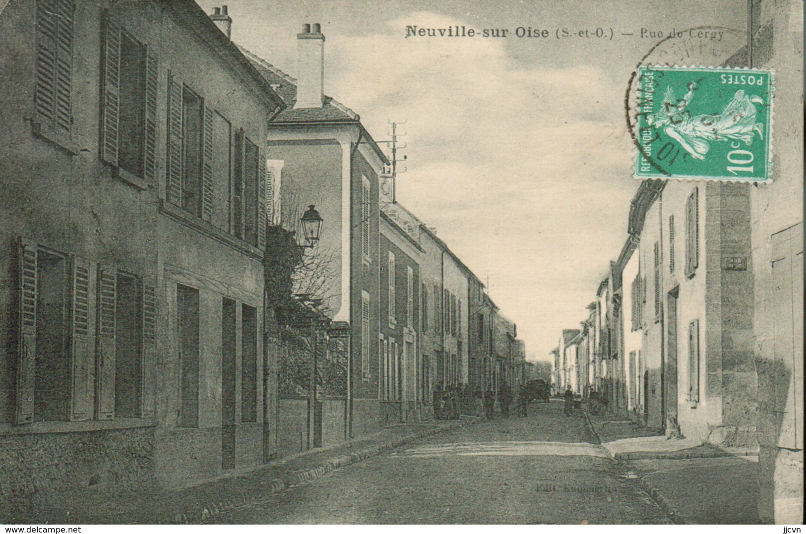 95 - Neuville-sur-Oise - Rue De Cergy (rare) - Neuville-sur-Oise