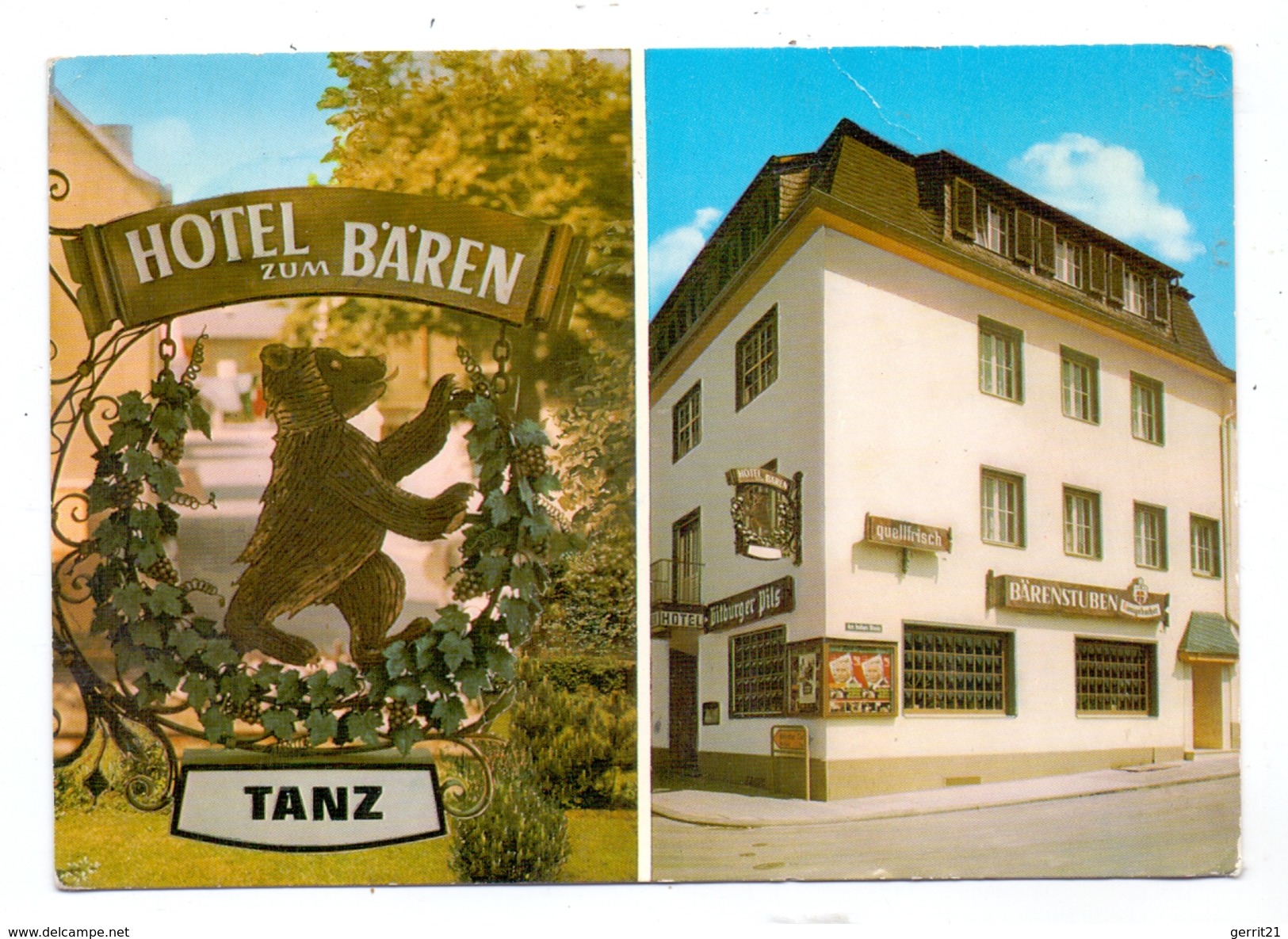 5462 BAD HÖNNINGEN, Hotel Zum Bären - Bad Hoenningen