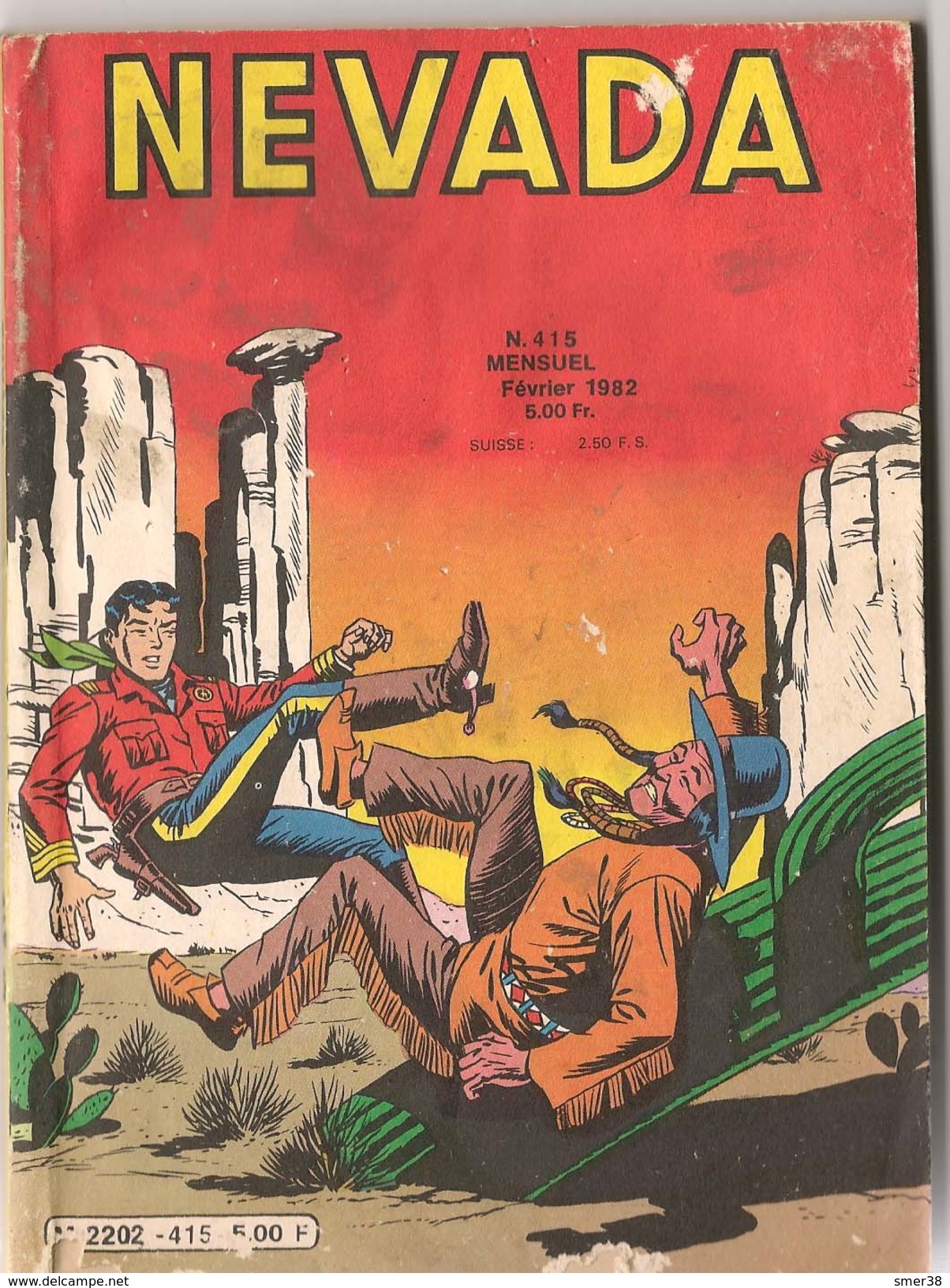 Nevada  N°415 - Fevrier 1982 - Nevada