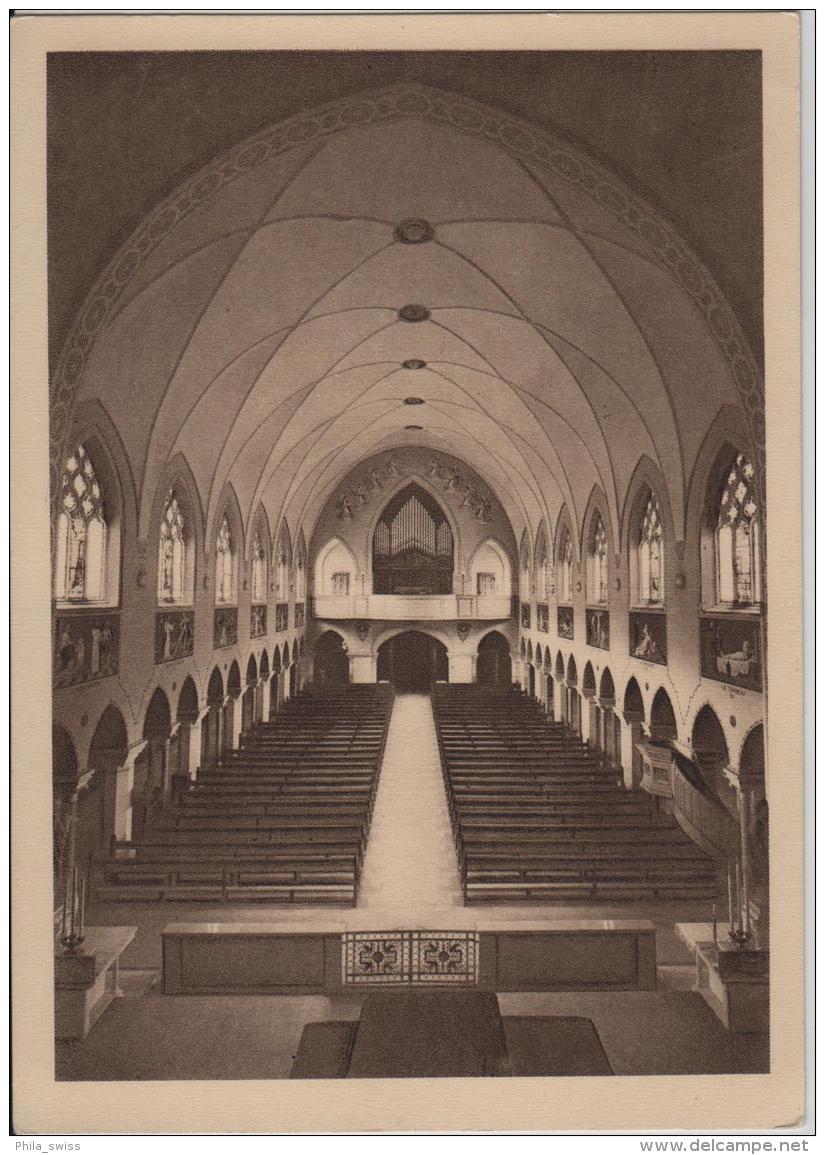 Chipps, Nouvelle Eglise - 12. La Nef Vue Du Choeur Et L'orgue - Photo: Brunner - Autres & Non Classés