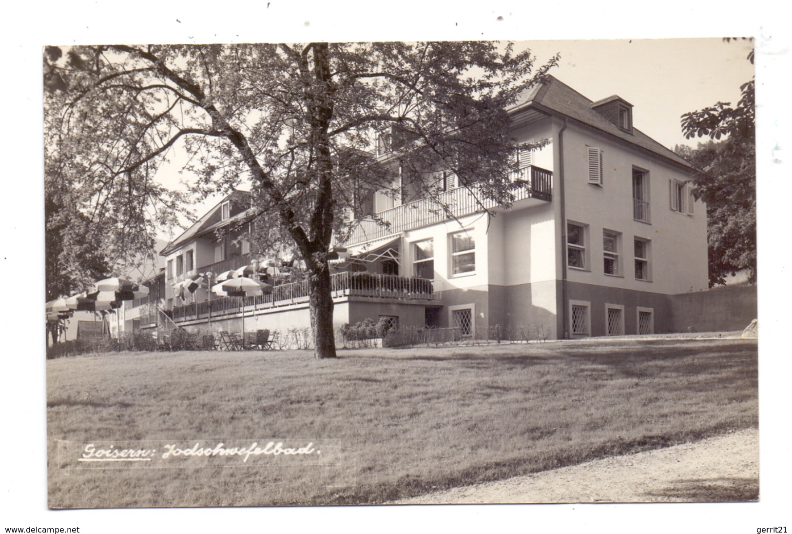 A 4822 BAD GOISERN, Jodschwefelbad, 1954 - Bad Goisern
