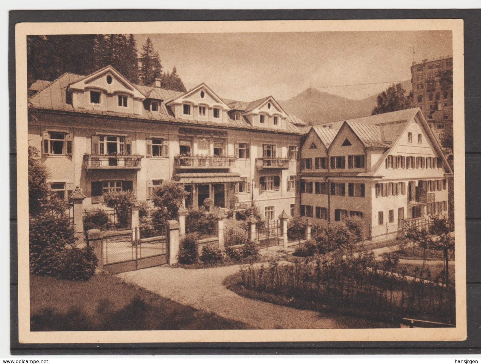 ZAK372  POSTKARTE 1952 BAD GASTEIN SCHURK MIET - Und BADEHAUS  UNGEBRAUCHT  SIEHE ABBILDUNG - Bad Gastein