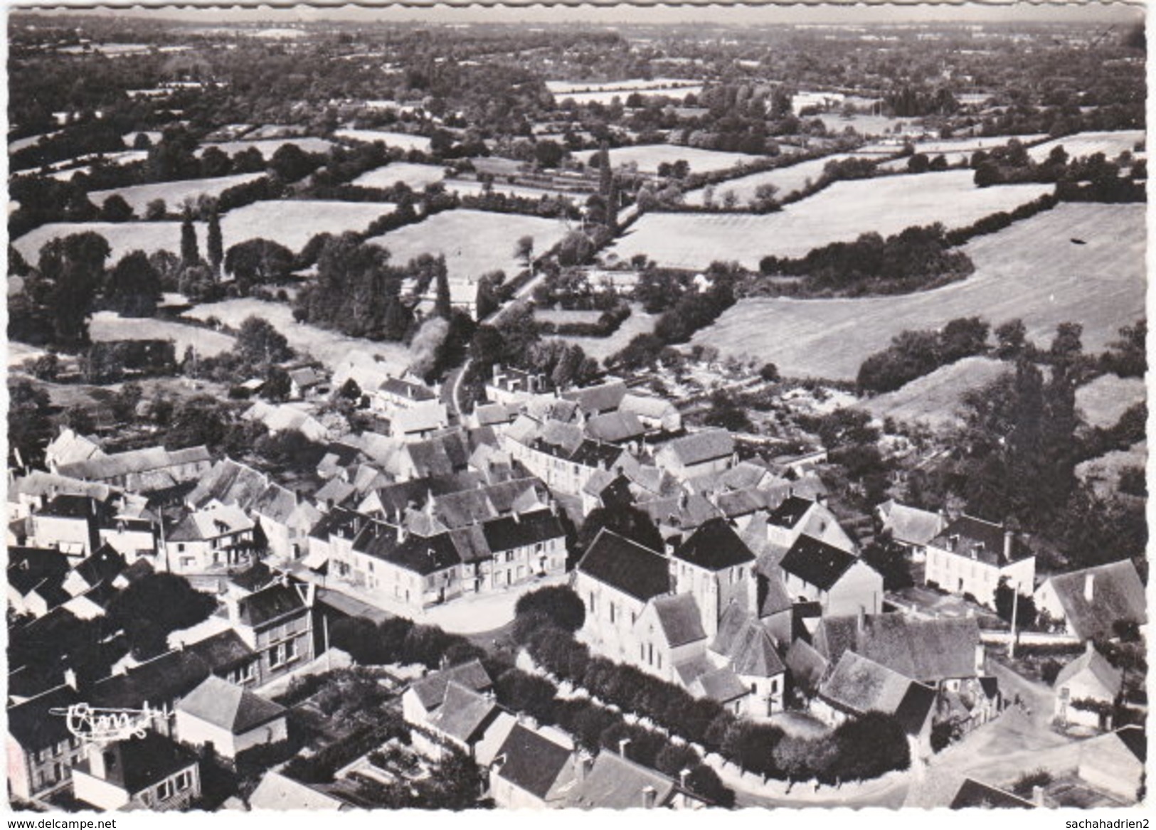 18. Gf. SAVIGNY-EN-SANCERRE. Vue Aérienne. 95 - Otros & Sin Clasificación