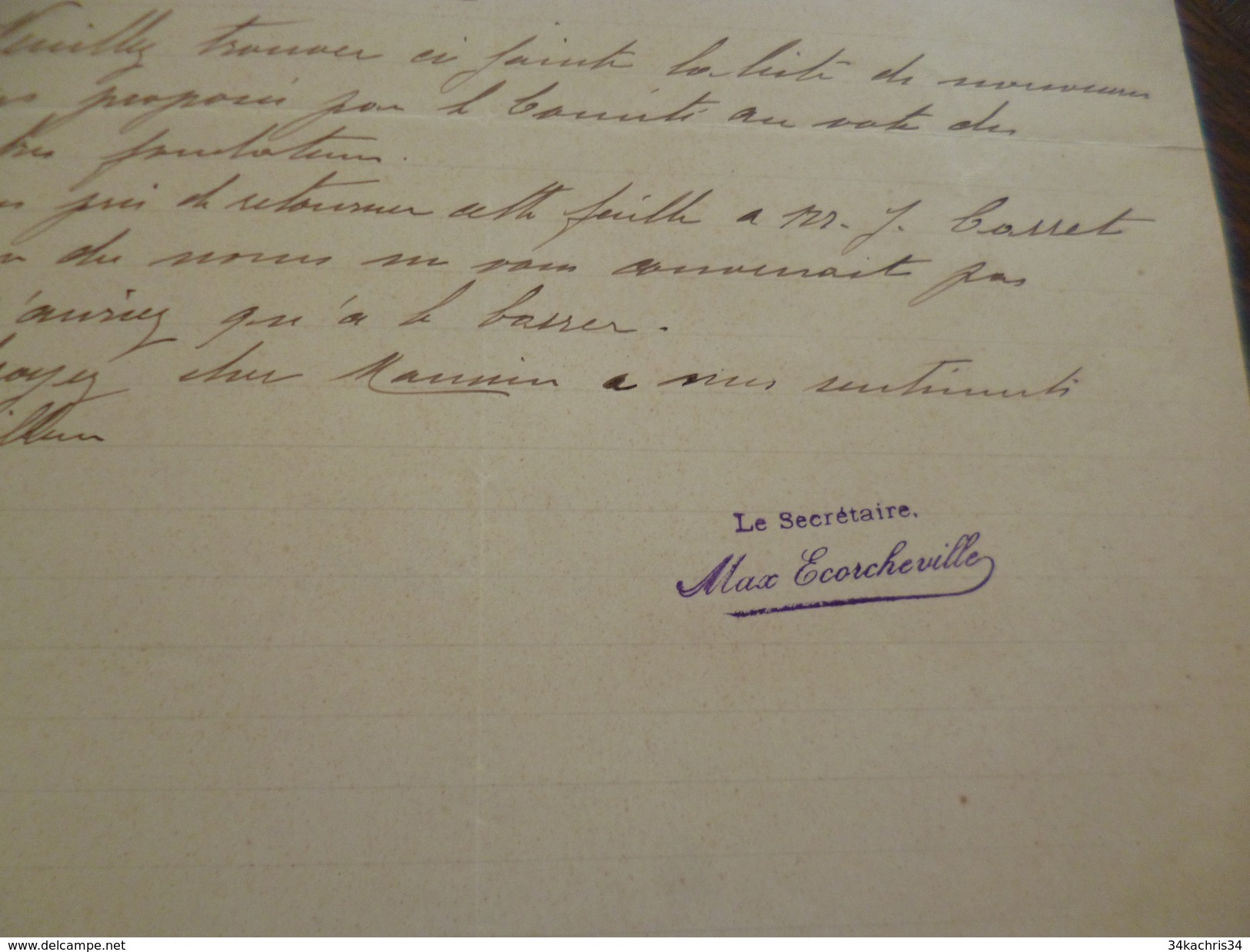 Facture Illustrée élevage Canin Arcuei L1912 RAF Réunion Ds Amateurs De Fox Terriers - Autres & Non Classés