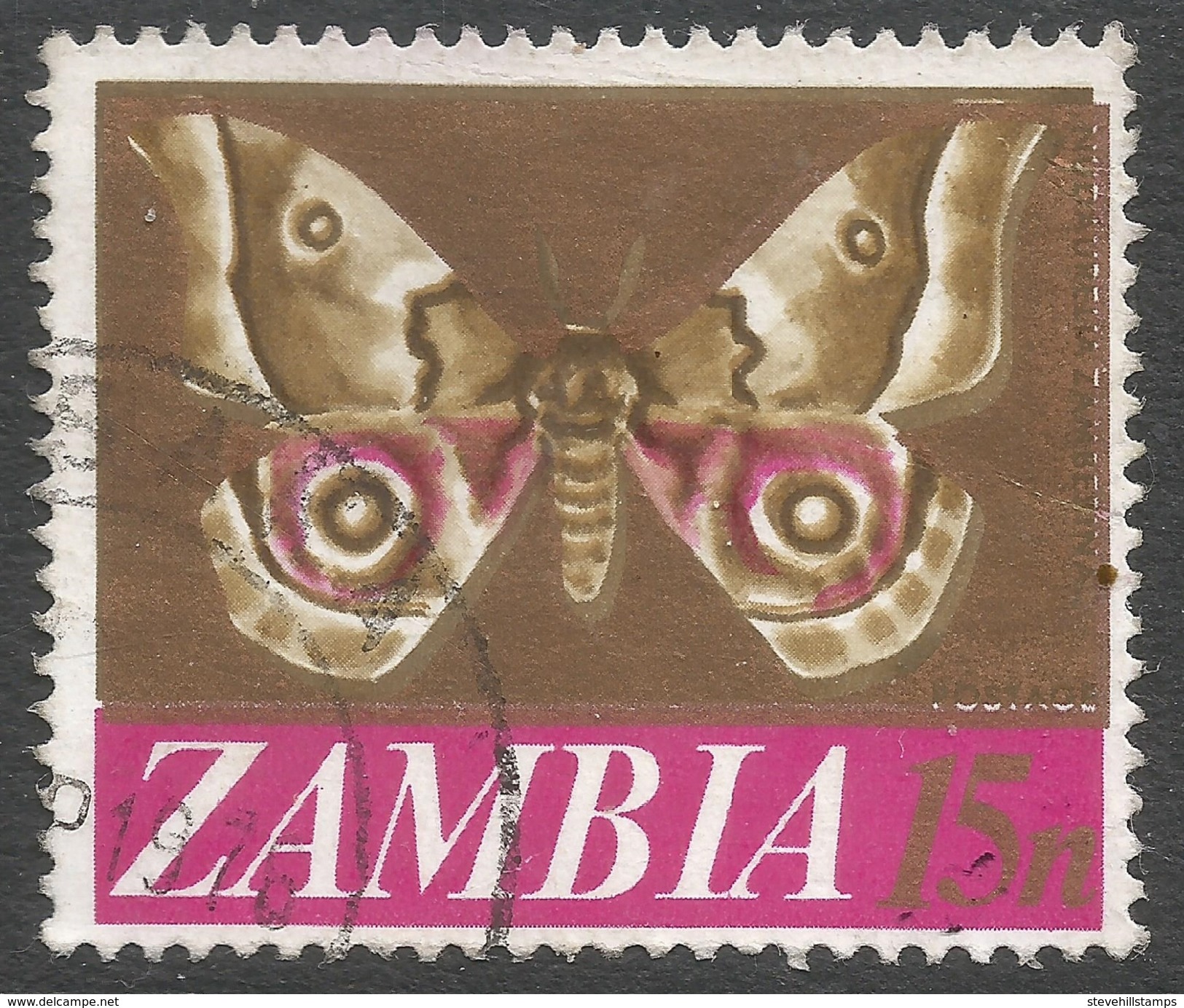 Zambia. 1968 Decimal Currency. 15n Used. SG 135 - Zambia (1965-...)