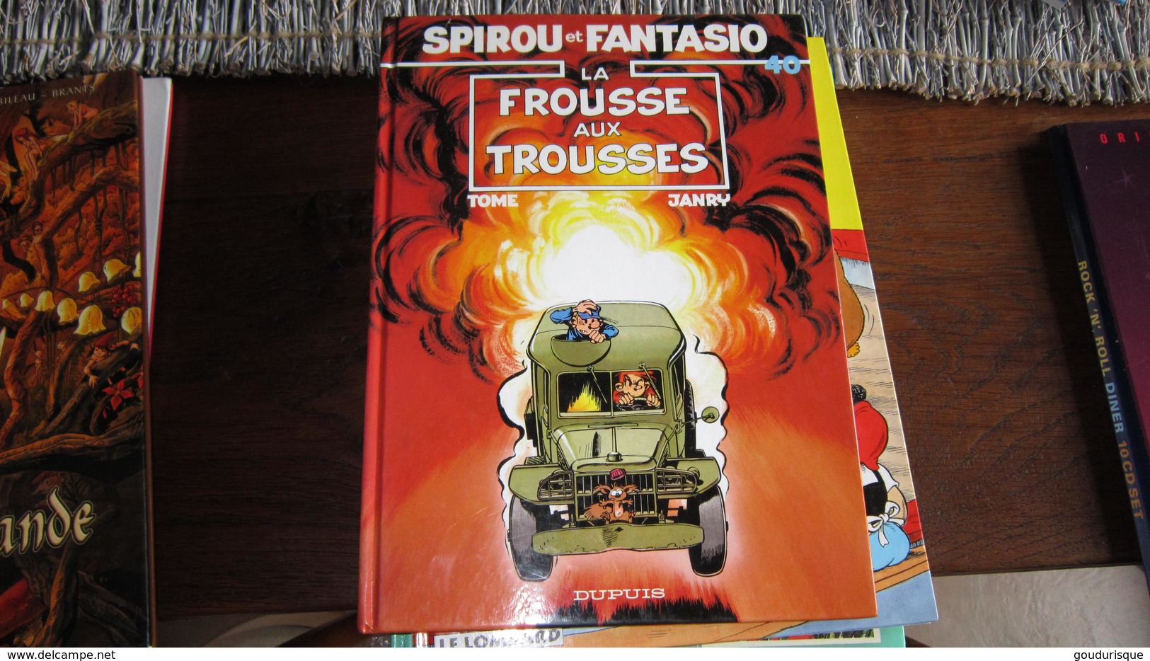 SPIROU T40 LA FROUSSE AUX TROUSSES  TOME ET JANRY - Spirou Et Fantasio