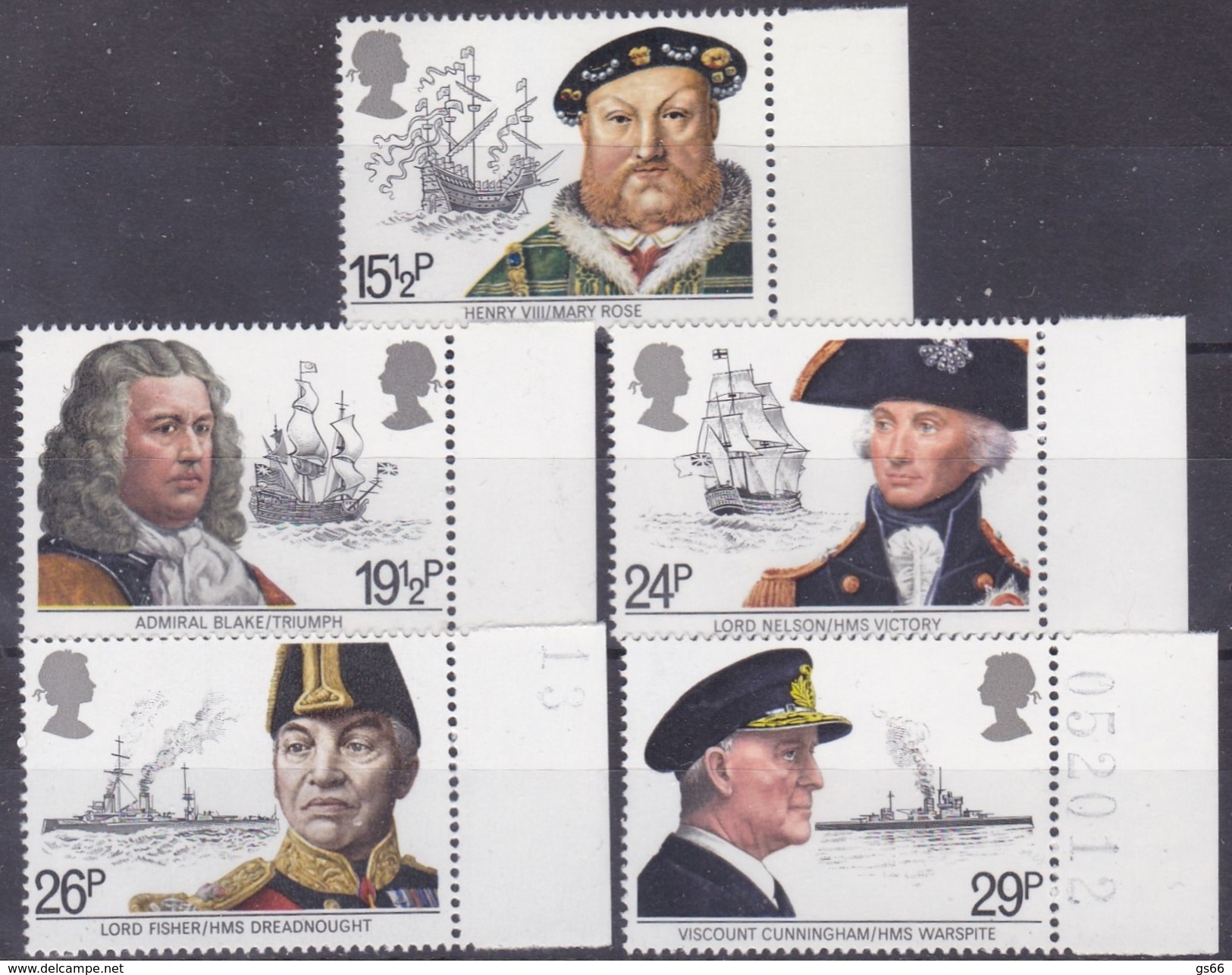 GB, 1982, 918/22, Seafarer. MNH ** - Neufs