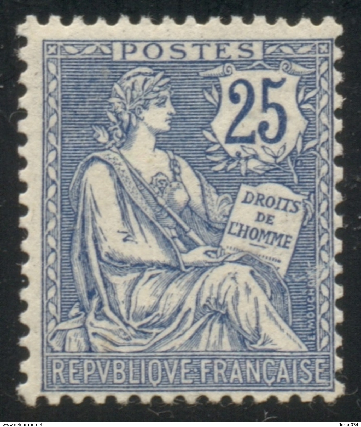 France N° 127 Neuf **  Signé Calves - Cote 500 Euros - TB Qualité - Unused Stamps