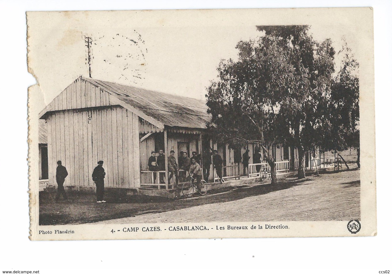 Camp Cazes Casablanca Les Bureaux De La Direction 1932 - Casablanca