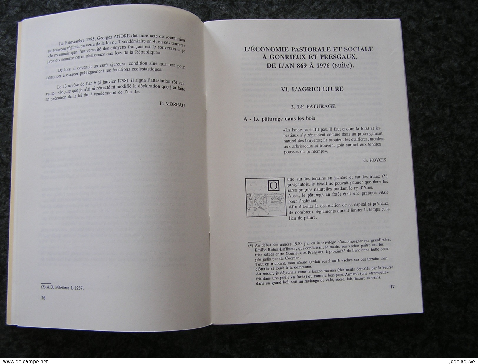 EN FAGNE ET THIERACHE N° 104 1994 Régionalisme Curés Jureurs Economie Gonrieux Presgaux Agriculture Couvin Philippeville