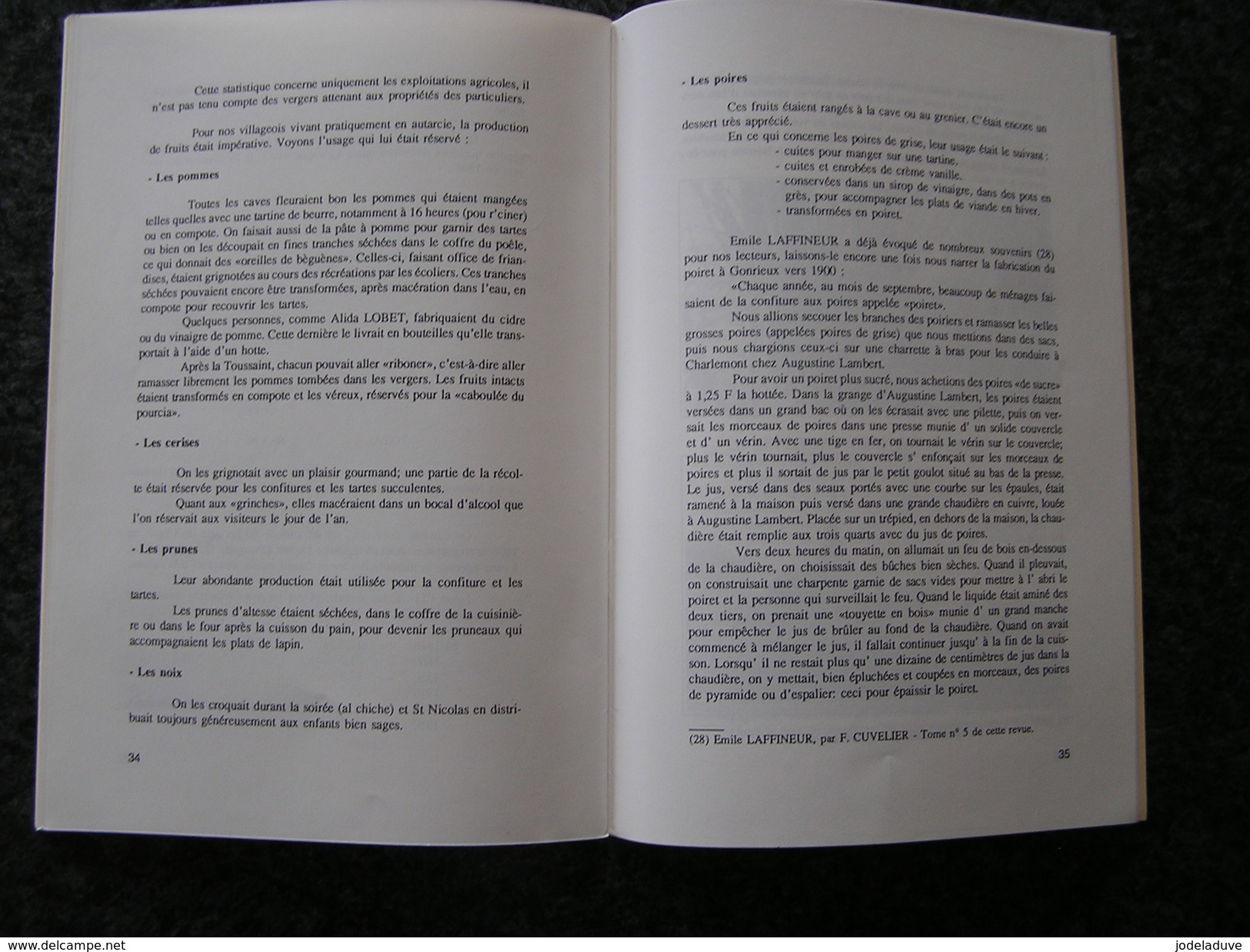 EN FAGNE ET THIERACHE N° 104 1994 Régionalisme Curés Jureurs Economie Gonrieux Presgaux Agriculture Couvin Philippeville