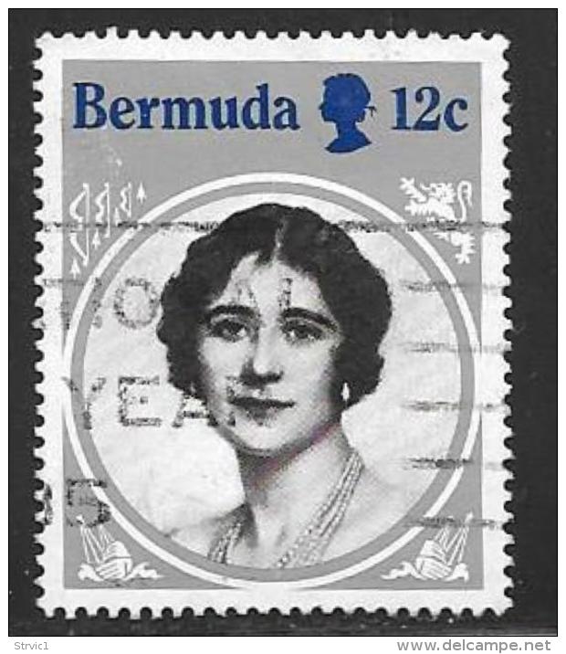 Bermuda, Scott # 469 Used Queen Mother Birthday, 1985 - Bermuda