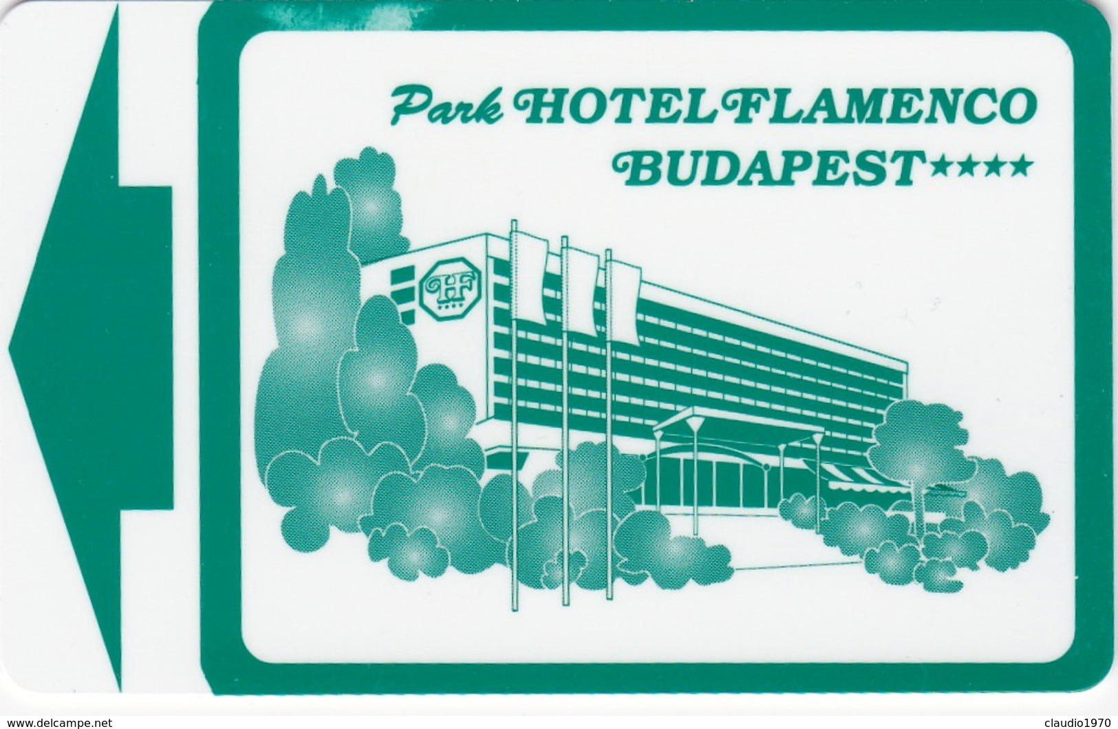 CHIAVI ELETTRONICHE DI PARK HOTEL FLAMENCO - BUDAPEST - Cartas De Hotels